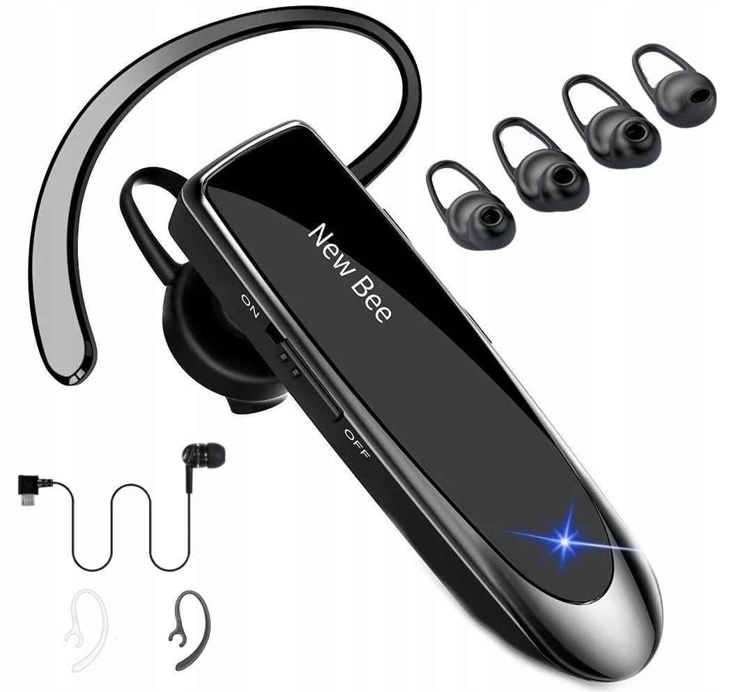 Nový bezdrôtový Bluetooth 5.0 headset Bee NB-LC-B41-BK